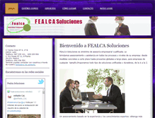 Tablet Screenshot of fealcasoluciones.com